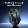 Vention Ratón Ergonómico Inalámbrico KTMB0 Negro
